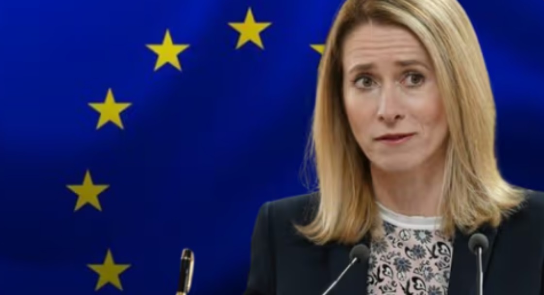 European Union's Top Diplomat Kaja Klass.