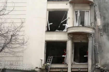 Massive Explosion Near Pakistan Embassy In Tehran