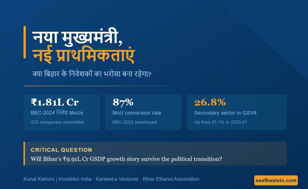 New Chief Minister, New Priorities – Will The Youth Of Bihar Remain Confident