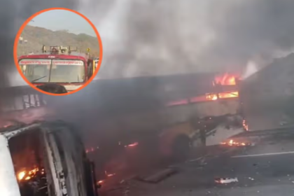 Bus Fire Accident