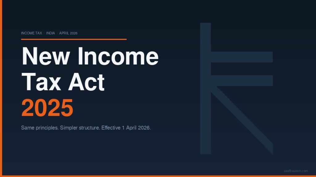 New Income Tax Act, 2025