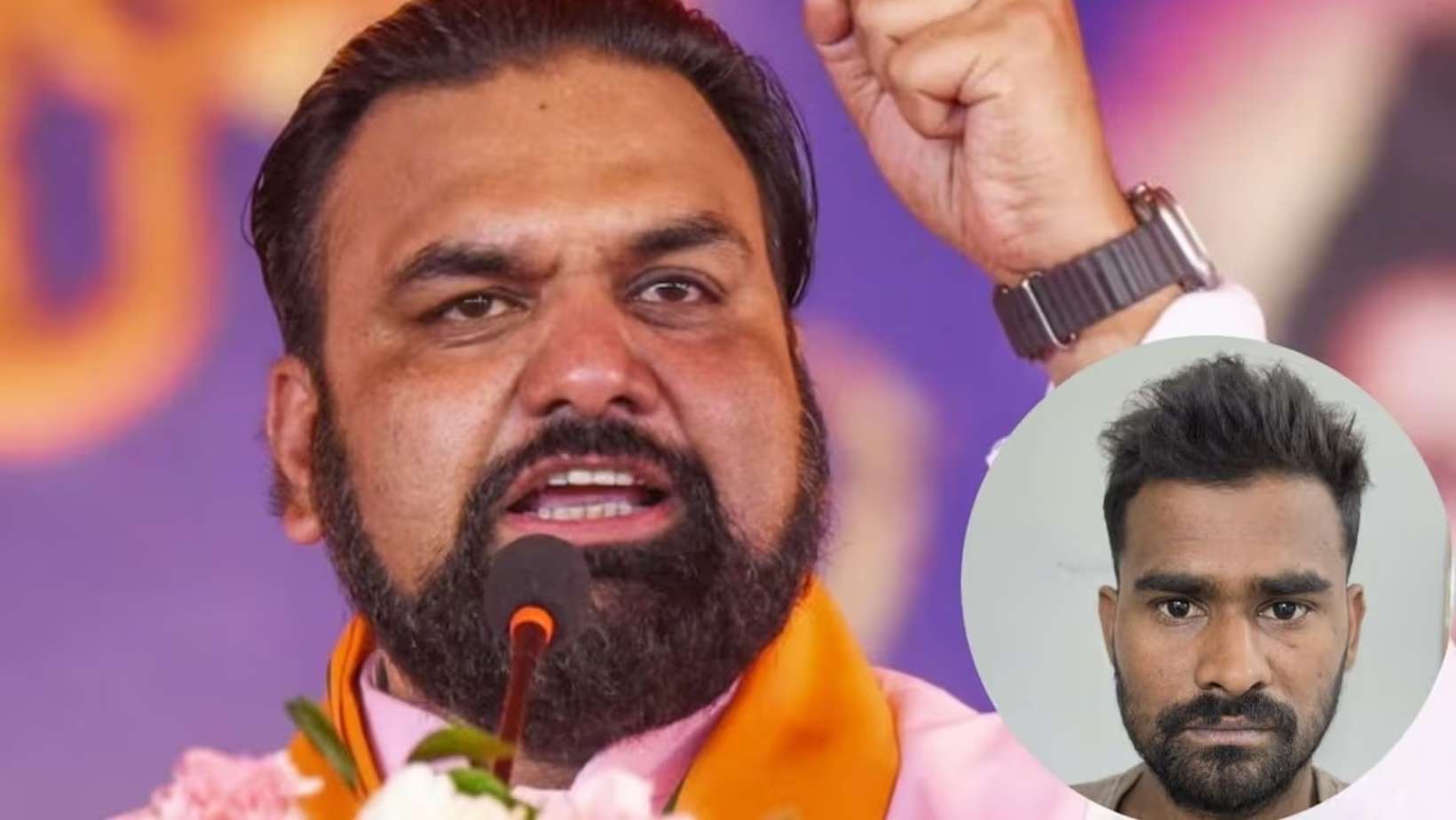 Samrat Choudhary Death Threat Gujarat Arrest