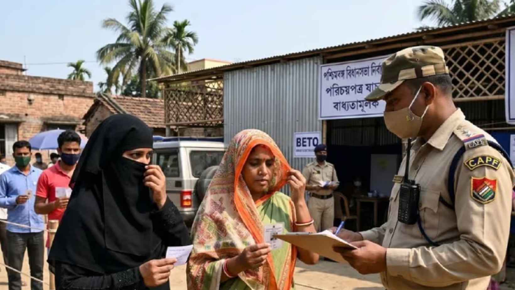West Bengal Election Face Verification Rule Ghoonghat Burqa