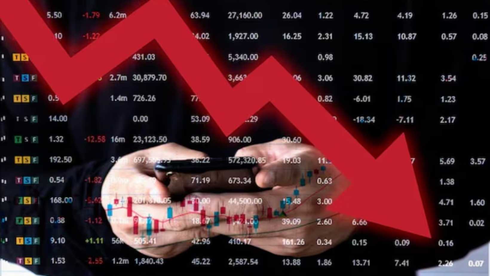 Indian Stock Market Crash Sensex Nifty Fall Oil Price Trump