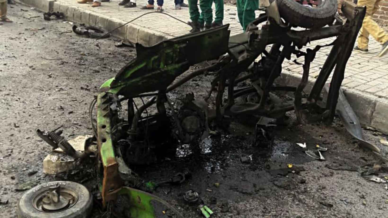 Pakistan Khyber Pakhtunkhwa Suicide Bomb Blast Lakki Marwat