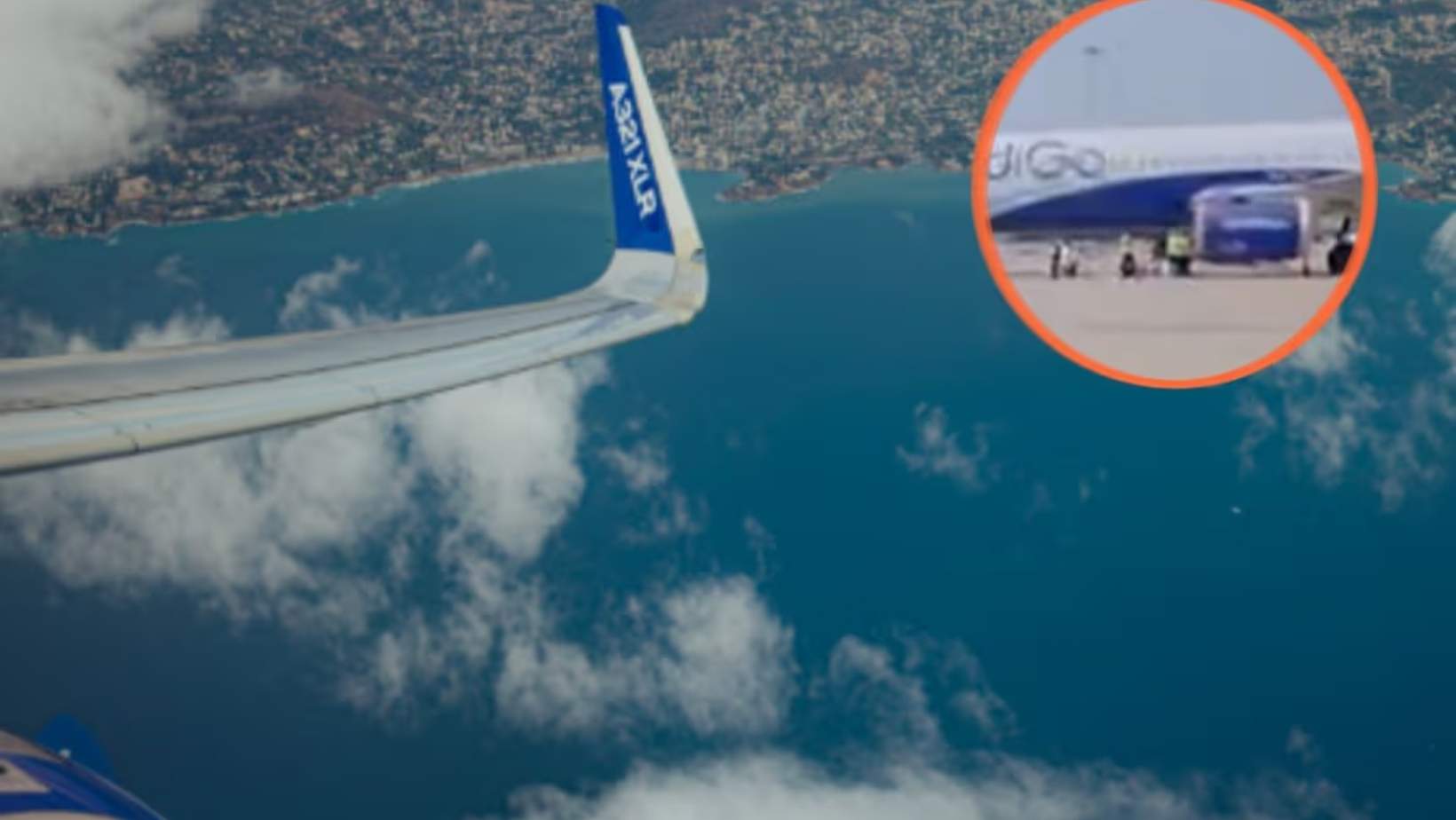 Indigo Flight Bomb Threat Tissue Paper Lucknow Delhi