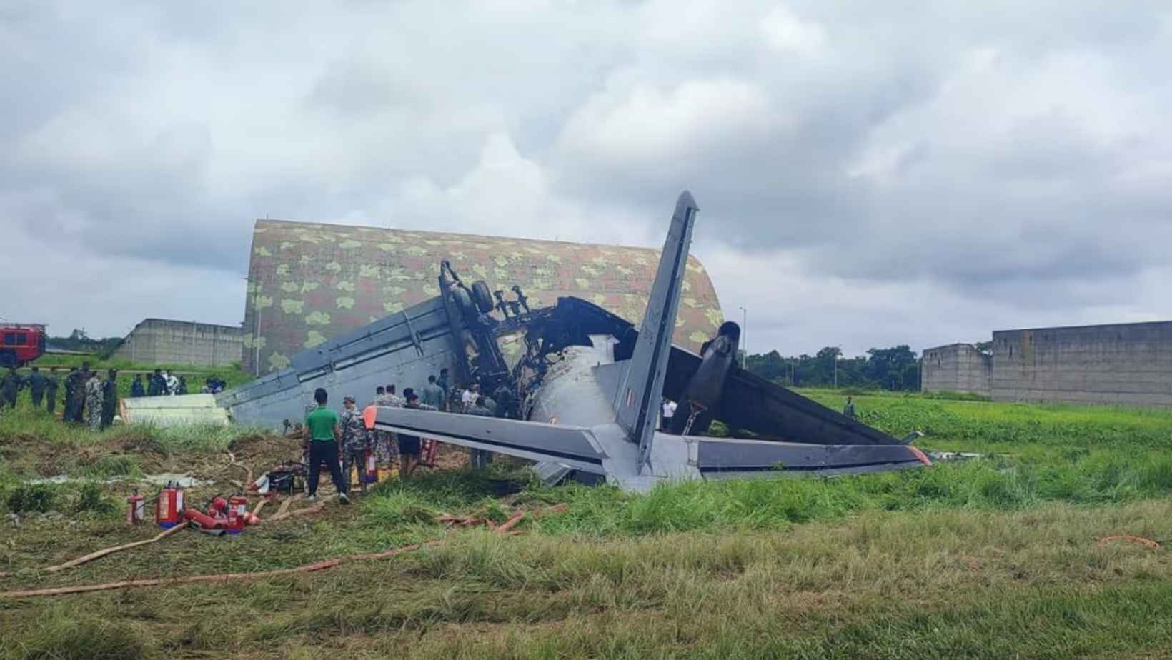 Jorhat An32 Aircraft Crash Five Air Force Personnel Killed