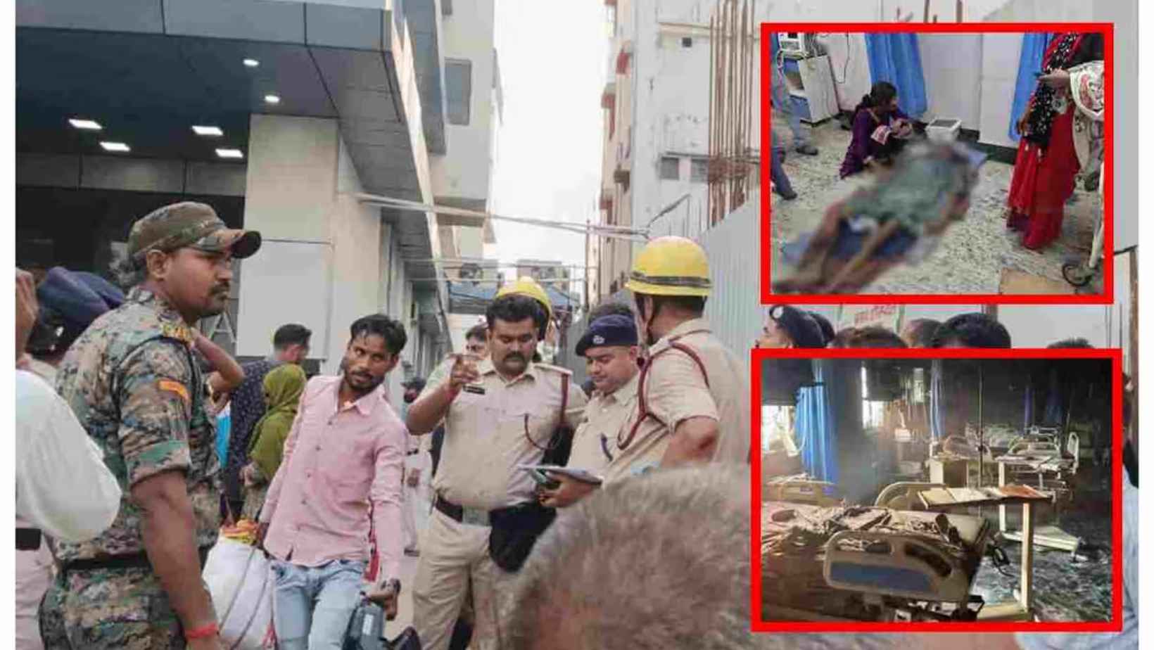 Muzaffarpur Private Hospital Icu Fire Three Patients Dead